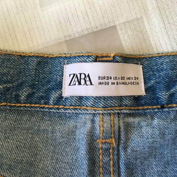 Zara Women Jeans Short size 2. - Picture 3 of 9